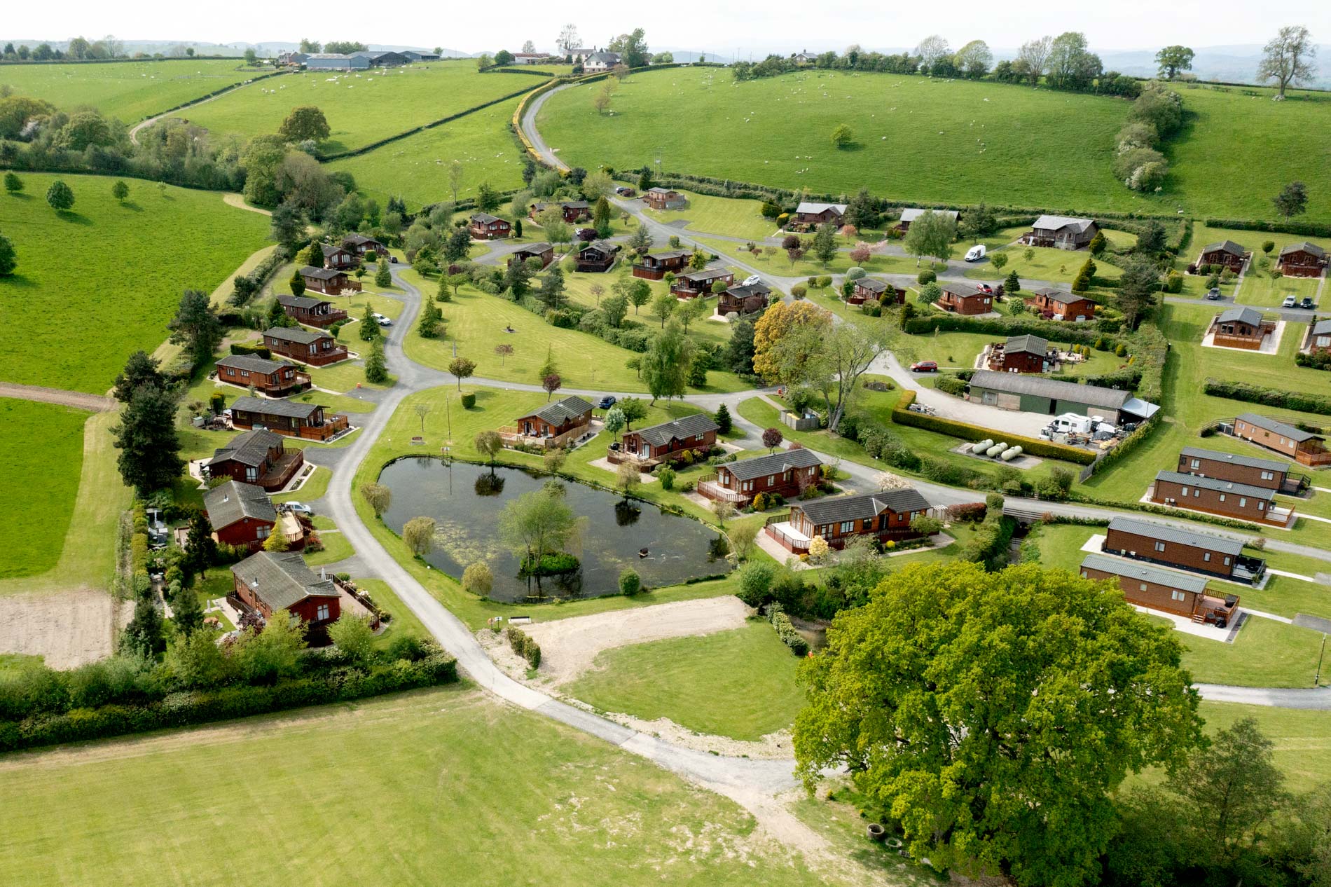 Williams Leisure | Home | Oakwood Valley Aerial